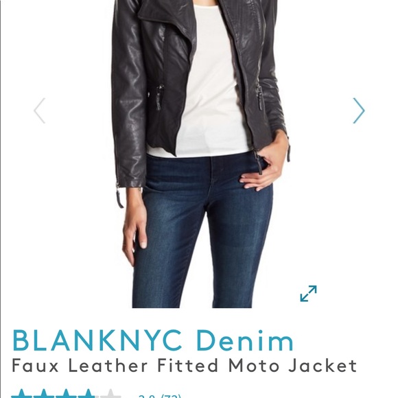 Blank NYC faux leather jacket - Picture 7 of 8
